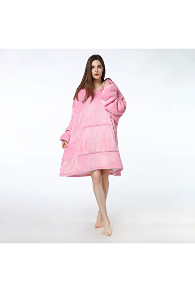 Gymmag Hanorac cu glugă , pufos , confortabil și călduros, mărime universală