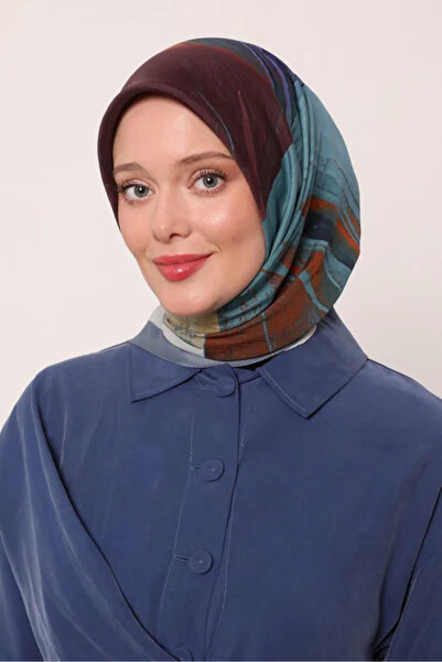 LuvenSara وشاح فلورا - أزرق خيالي