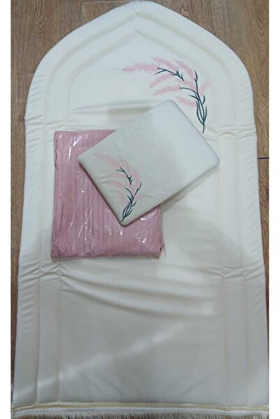 Star طقم اسفنج مطرز مع ثوب صلاة مكسر مع بيت المصحف