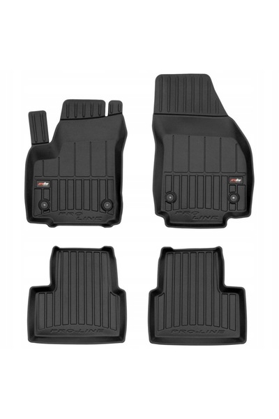 Other COVOARE, PREȘURI, COVOARE DIN CAUCIUC DACIA Sandero 2 2012-2020, Jgheab 3D