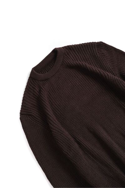 no7man Savoya Brown Sweater