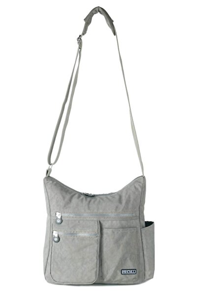 MHCNLL Waterproof Women's Bag MHCNLL, RFID Anti-Theft Pocket, Gray
