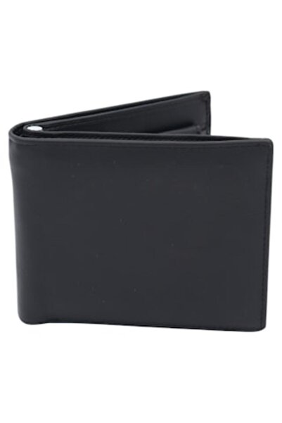 OEM Men's Wallet, Genuine Leather, Hassion, 623, Black