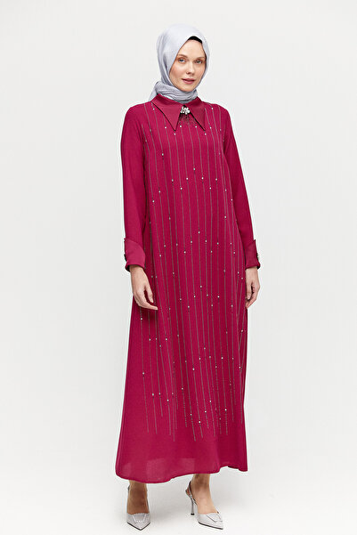 Setrms Taş İşlemeli Şık Elbise