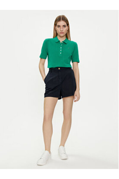 Tommy Hilfiger Polo pentru femei WW0WW37820 Verde