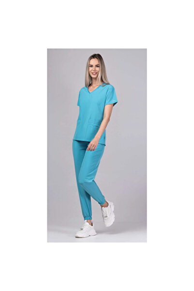 tag Costum medical pentru femei PREMIUM EVA, turcoaz