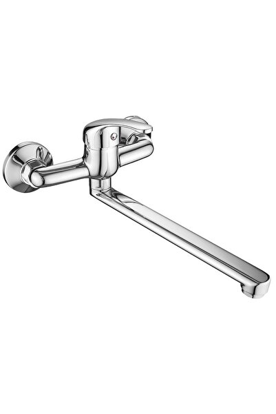 Other Baterie de chiuvetă Kuchinox Pedro cromată, montată pe perete, cu pipă mobilă