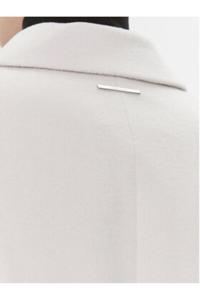 Calvin Klein Palton de lână pentru femei K20K206877 bej