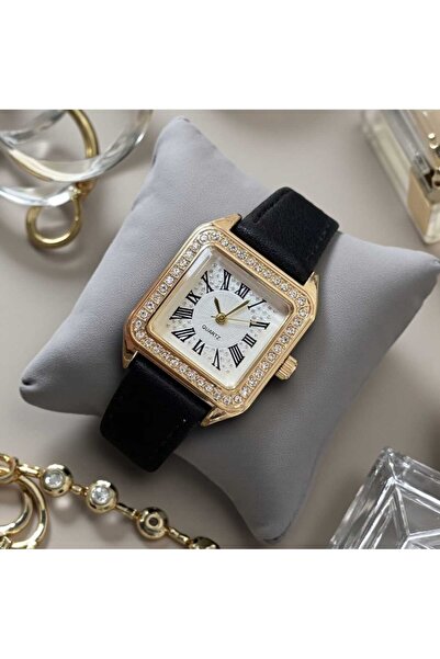 Neorney Şık Kayışlı Her Güne Uygun Roma Rakamlı Kadın Kol Saati