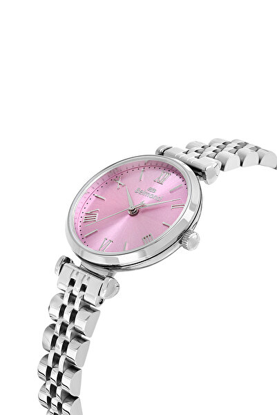 Belmond SRL1155.380 Pembe & Gümüş Çelik Kordon Kadın Kol Saat