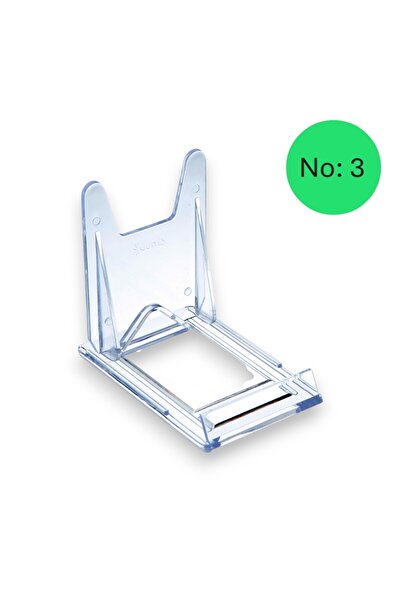 Tek-İş Sergileme Ayakları Sürgülü 12x17x17 No:3 Pleksi Sunum Standı Çerçeve v...