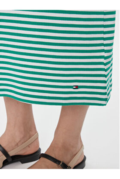 Tommy Hilfiger Women's Summer dress WW0WW41996 Green