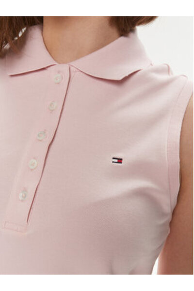 Tommy Hilfiger Women's Polo WW0WW41794 Pink