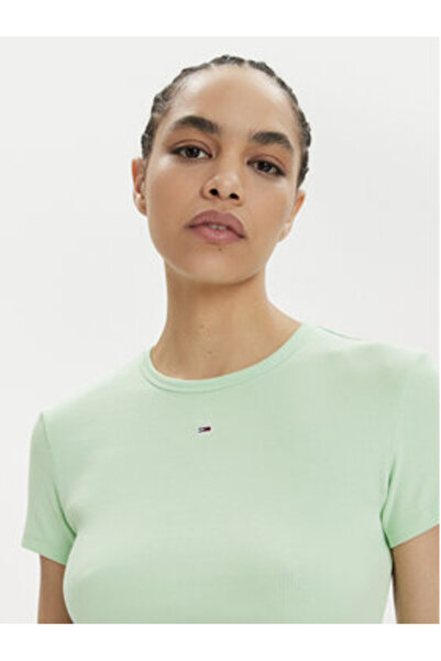 Tommy Jeans Tricou damă DW0DW17383 Verde