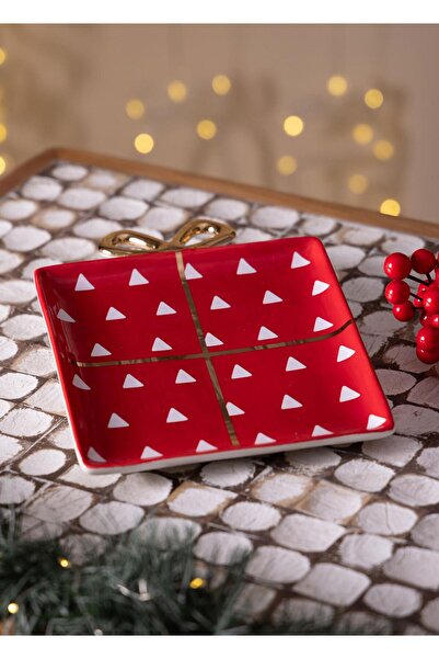 The Mia Christmas Serving Plate 22X17 cm