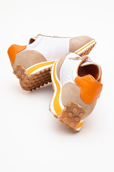 Dericlub Men's Thick Sole Lace-Up Casual Shoes Real Suede Leather Cr 2711