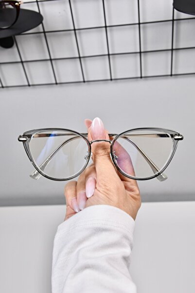 LOOKUP Blue Light Protective Glasses Optically Compatible Lenses Replaceable with Cleaning Cloth and Case as a Gift
