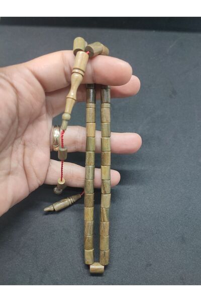 İskeçe Exclusive Ismail Erol Masterpiece Mis Scented Healing Source Arrow-Like Cut Pelesenk Certified 8565