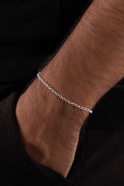 esdika 2.5MM DOÇ GÜMÜŞ BİLEKLİK • 925 AYAR GÜMÜŞ • PREMİUM STERLİNG SİLVER