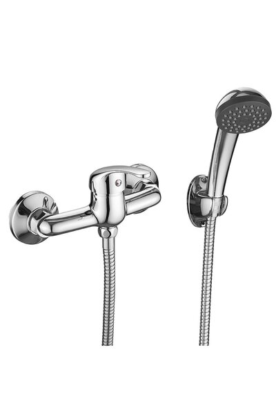 Other Baterie de duș Kuchinox Pedro cu montare pe perete și set de duș cromat