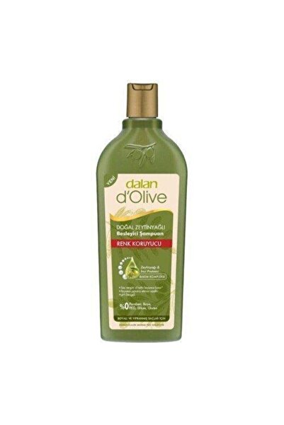 Dalan D Olive Renk Koruyucu Doğal Zeytinyağlı Besleyici Şampuan 400 ml