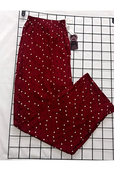 Lady Queen Bamboo Lycra Ring Viscose Oversized Pajama Bottoms