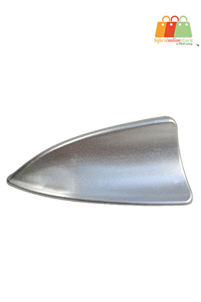 Generic هوائي زعانف القرش للسيارة - تصميم انسيابي لتحسين استقبال الإشارة - فضي