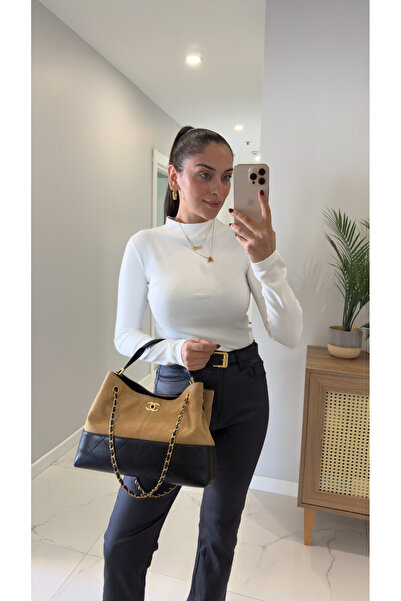 BİRCANÇİL Μπλούζα Dlvin Neil Ecru Half Fisherman