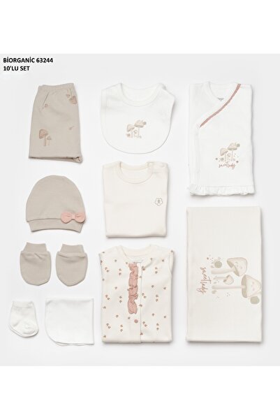 Biorganic Sweet Lady Newborn 10-Piece Set Hospital Release