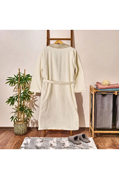 My Home Myhome Alise Bathrobe - Ecru - S/M