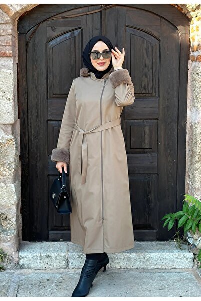 KAREN Kolları Kürklü Manto T351