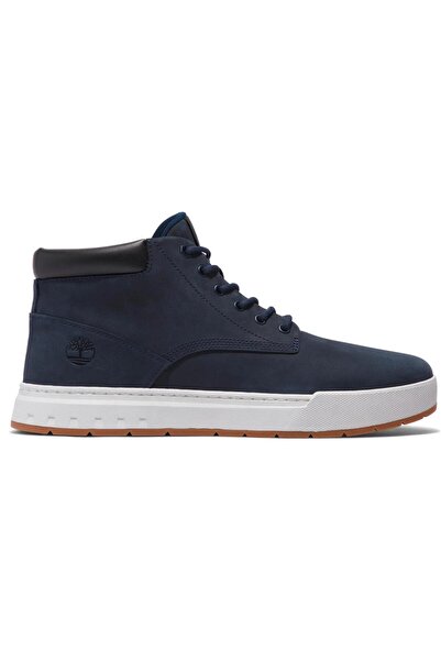 Timberland Ghete Chukka din piele bleumarin pentru bărbați, mărimea 43.5 EU - model Maple Grove