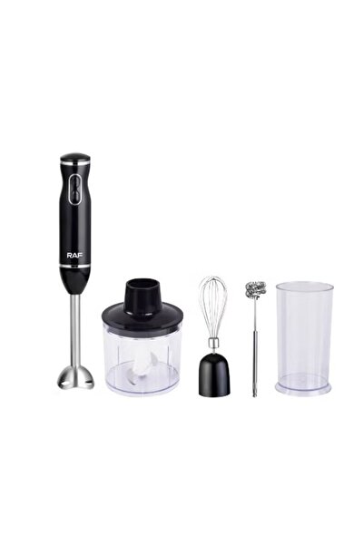 Generic مجموعة خلاطات ٤ في ١ || ستانلس ستيل ٦٠٠ واط || توربو قوي