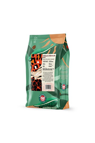 Mare Mosso Caffe ê Vendite Ethiopia Djimmah Gr.5 Yöresel Filtre Kahve 250 Gr.