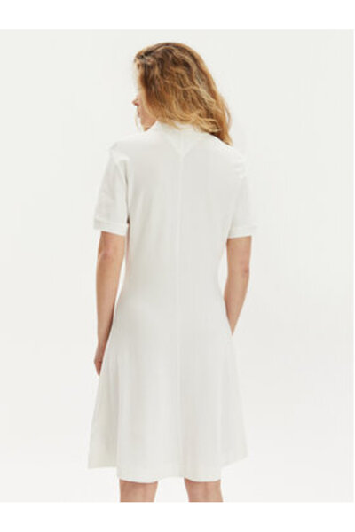 Tommy Hilfiger Rochie de vară pentru femei WW0WW41567 Alb