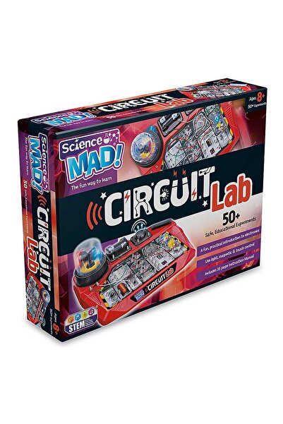 Science Mad Circuit Lab - Elektrik Devre Tasarım Laboratuvarı (STEM Seti)