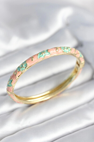 Skygo Green Color Detailed Enamel Handcuffs