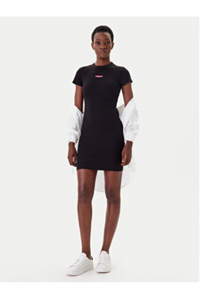 Tommy Jeans Rochie de zi cu zi pentru femei DW0DW21186 Multicoloră