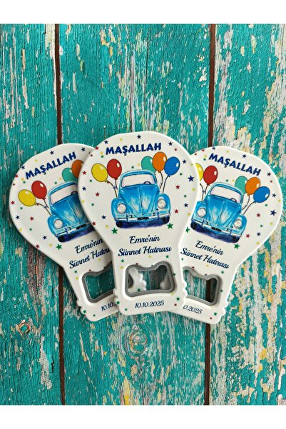 Evashophediyelik 25 adet Sünnet Hediyelik Balon Magnet Açacak Model-2