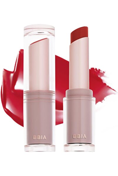 BBIA أحمر شفاه مائي جاهز للارتداء - أحمر لامع شفاف، يدوم طويلاً