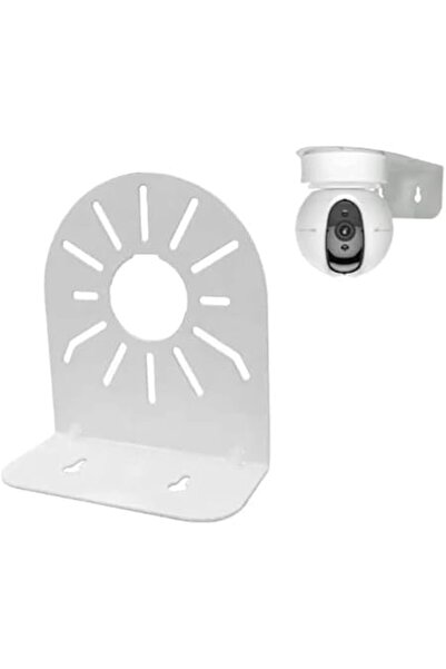 Generic حامل تثبيت على الحائط لكاميرا CCTV معدني عالي التحمل، حامل/حامل/حامل كاميرا مضاد للصدأ للاستخدام الداخلي/الخارجي