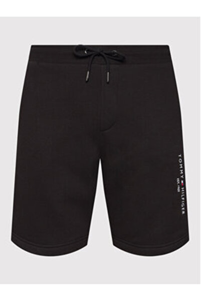 Tommy Hilfiger Pantaloni scurți sport pentru bărbați MW0MW22198 Negri