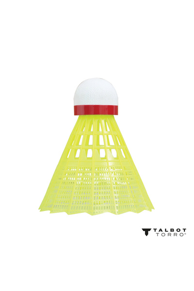 Other TALBOT TORRO Tech 450 Fast badminton shuttlecocks 6 pcs - yellow