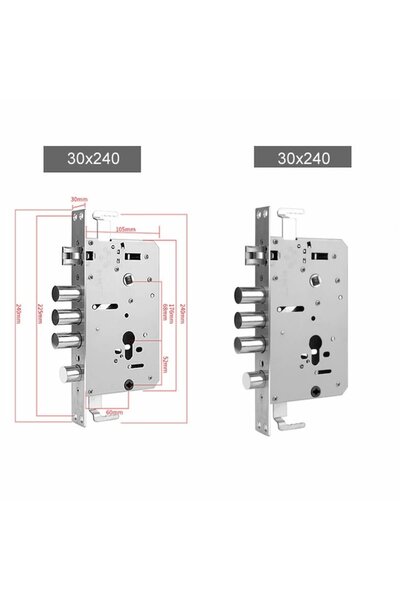 OEM Broasca Usa 6068-30*240 Cu Carlig pentru Yala Smart