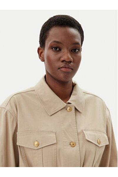 Tommy Hilfiger Women's Transitional jacket WW0WW45933 Beige