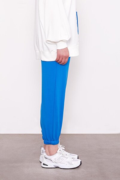 Levidor Saks Beli Lastikli Jogger Pantolon