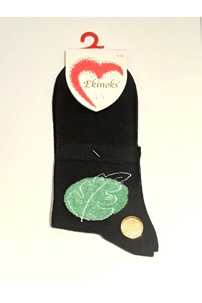 Monalisa Home Bamboo Black Color 36-40 Size Women's Socks