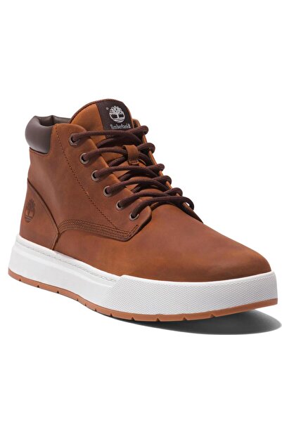 Timberland Ghete Chukka Maple Grove pentru bărbați - Piele naturală maro, mărimea 43.5 (EU) Stil atemporal