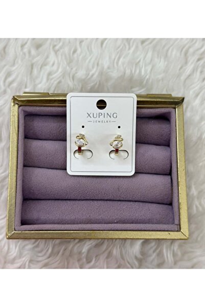 BY YASİN TOPÇU 🌸   Xuping Oval Sparkle Earrings – Elegant Shine & Stylish Detail ✨