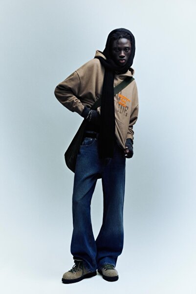 Pull & Bear Kapüşonlu Bold Attitude sweatshirt